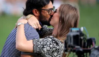 Akshay Bhatia with wife Presleigh Schultz