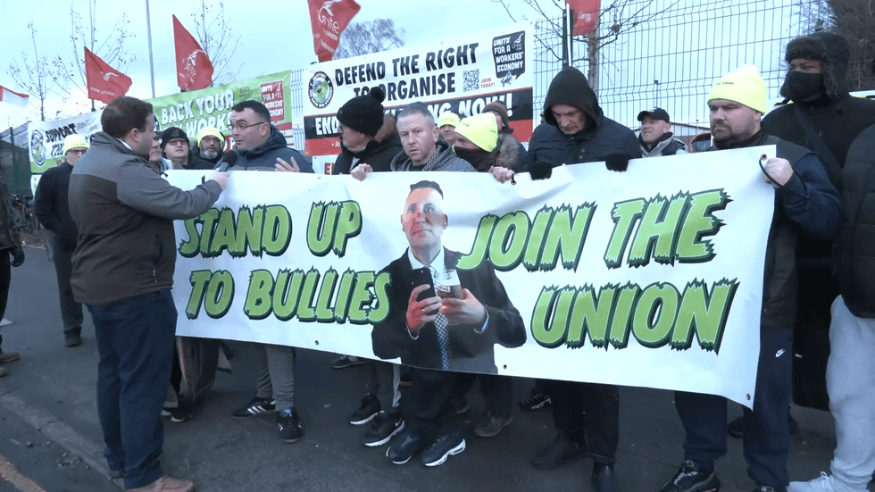 Birmingham bin workers