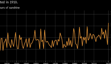 UK Set New Annual Heat and Sunshine Records Last Year