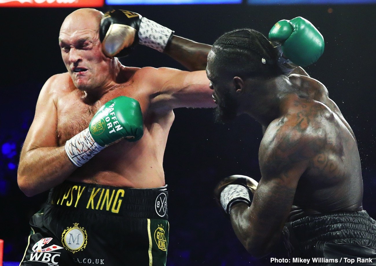 Tyson Fury Hardest Punchers: Wilder Tops Former Champion's List