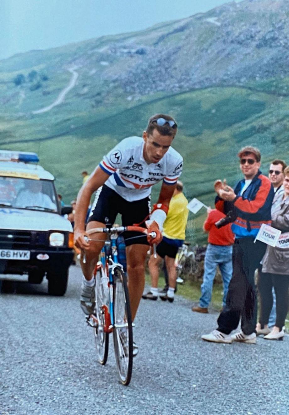 Brian Smith racing for Motorola