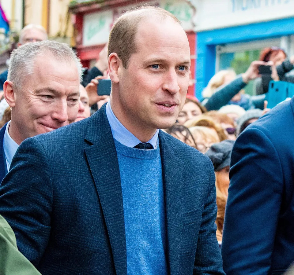 Prince William at King Charles III. birthday