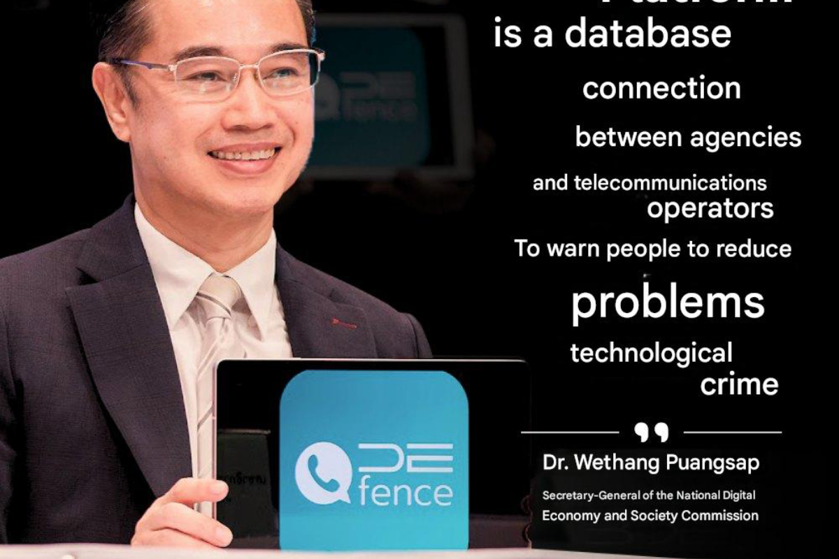 Bangkok Post - Ministry launches free DE-fence app to block scam calls