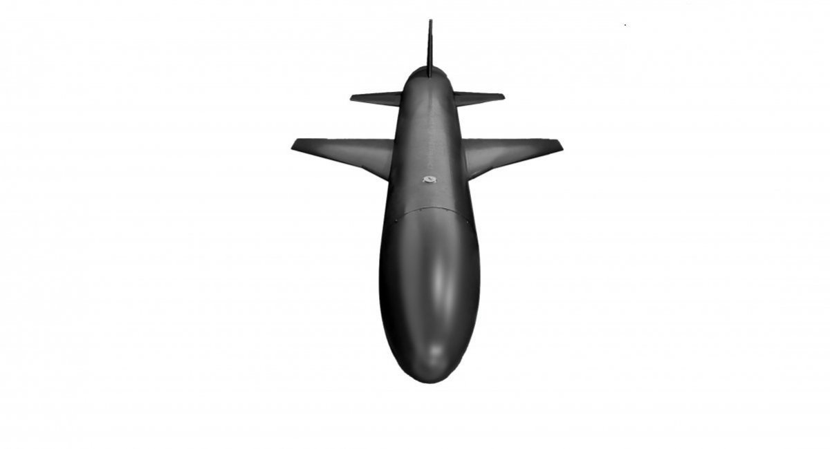 Render of the Palianytsia missile