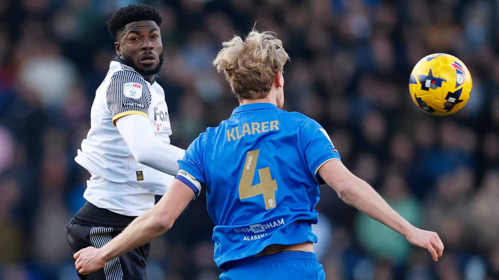 Christoph Klarer of Birmingham City vs Derby County