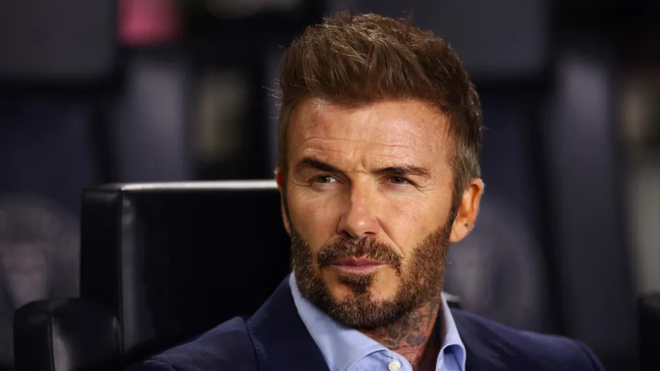 David Beckham at Inter Miami football match