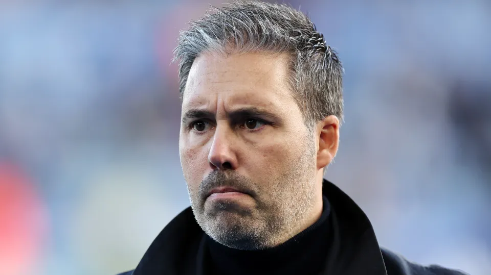 Leicester boss Marti Cifuentes during the Sky Bet Championship match between Leicester and Blackburn