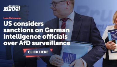 US considers sanctions on German intelligence officials over AfD surveillance
