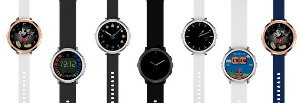 The Pebble Round 2 will ship with silicone straps but buyers can purchase a leather strap. (Image source: Repebble)