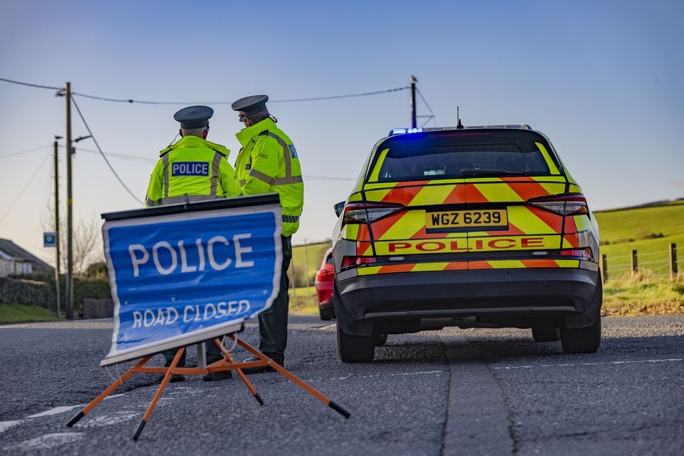 Stock Image - Police are at the scene