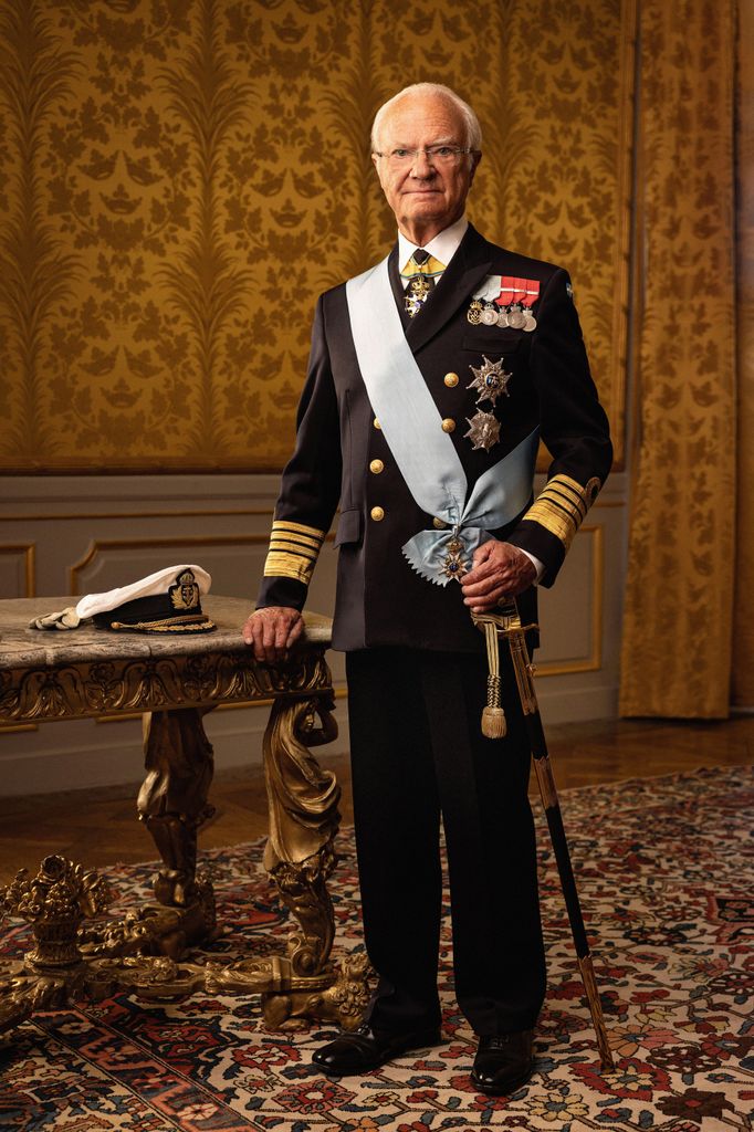 Portrait of King Carl XVI Gustaf