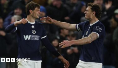 Millwall 2-1 Swansea City: Caleb Taylor's added-time winner sends Lions into top six