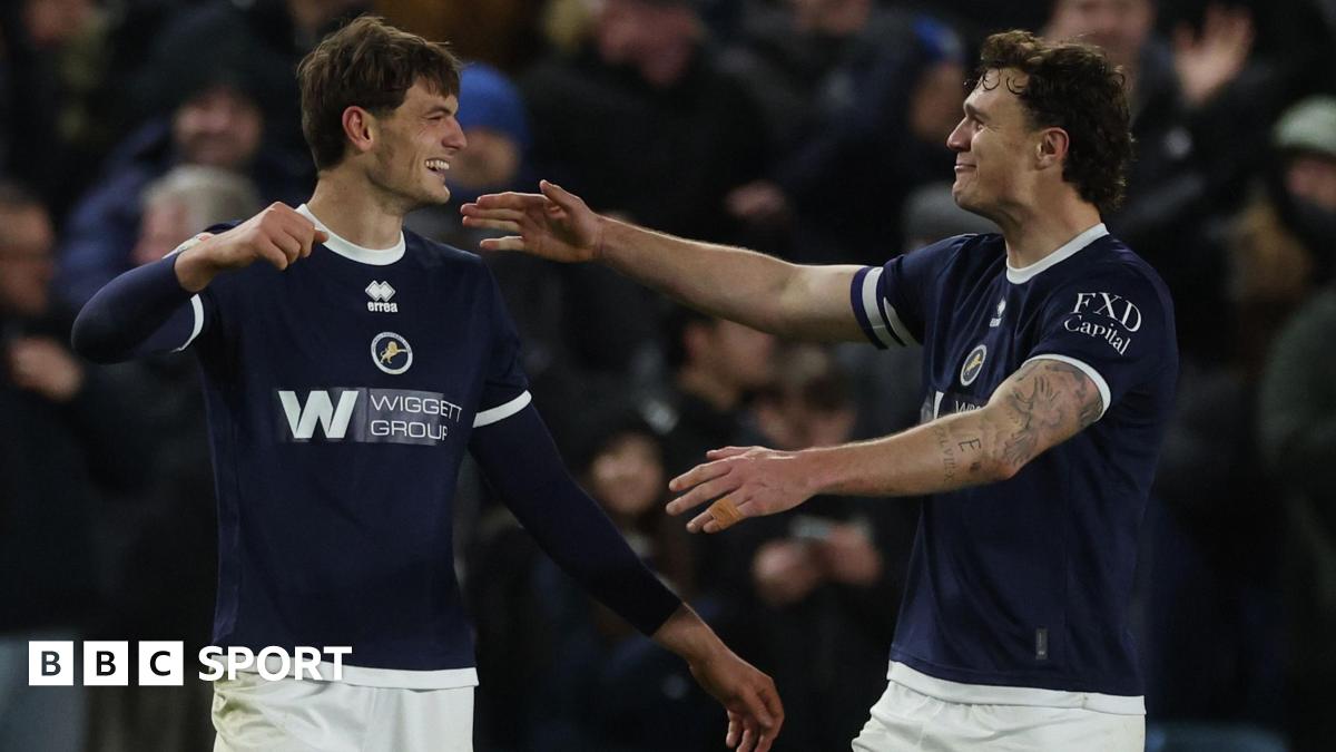 Millwall 2-1 Swansea City: Caleb Taylor's added-time winner sends Lions into top six
