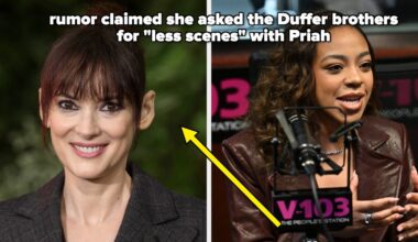 Priah Ferguson Addresses Winona Ryder Feud Rumors