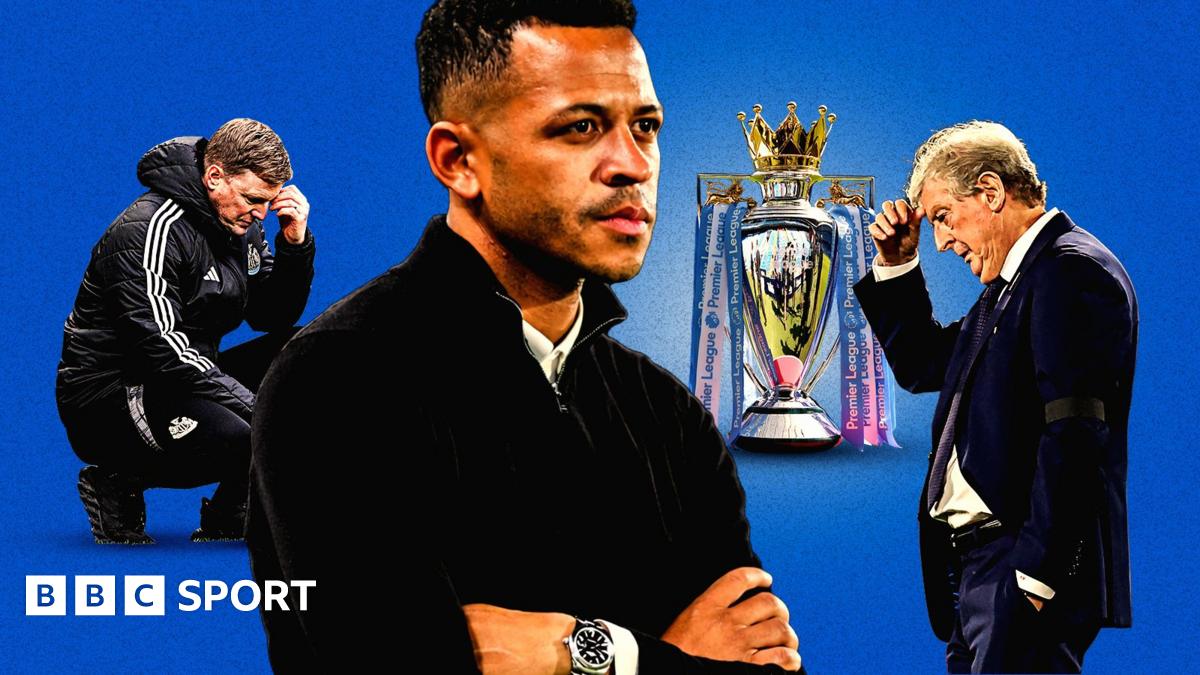 Chelsea manager Liam Rosenior, plus Roy Hodgson and Eddie Howe