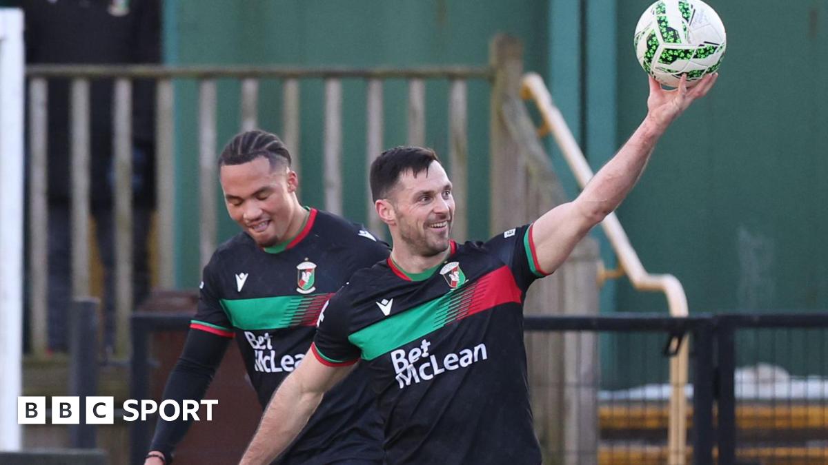 Pat Hoban celebrates