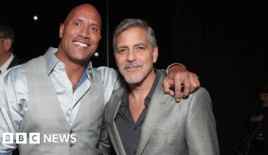 Dwayne Johnson and George Clooney among big names missing out on Baftas longlist