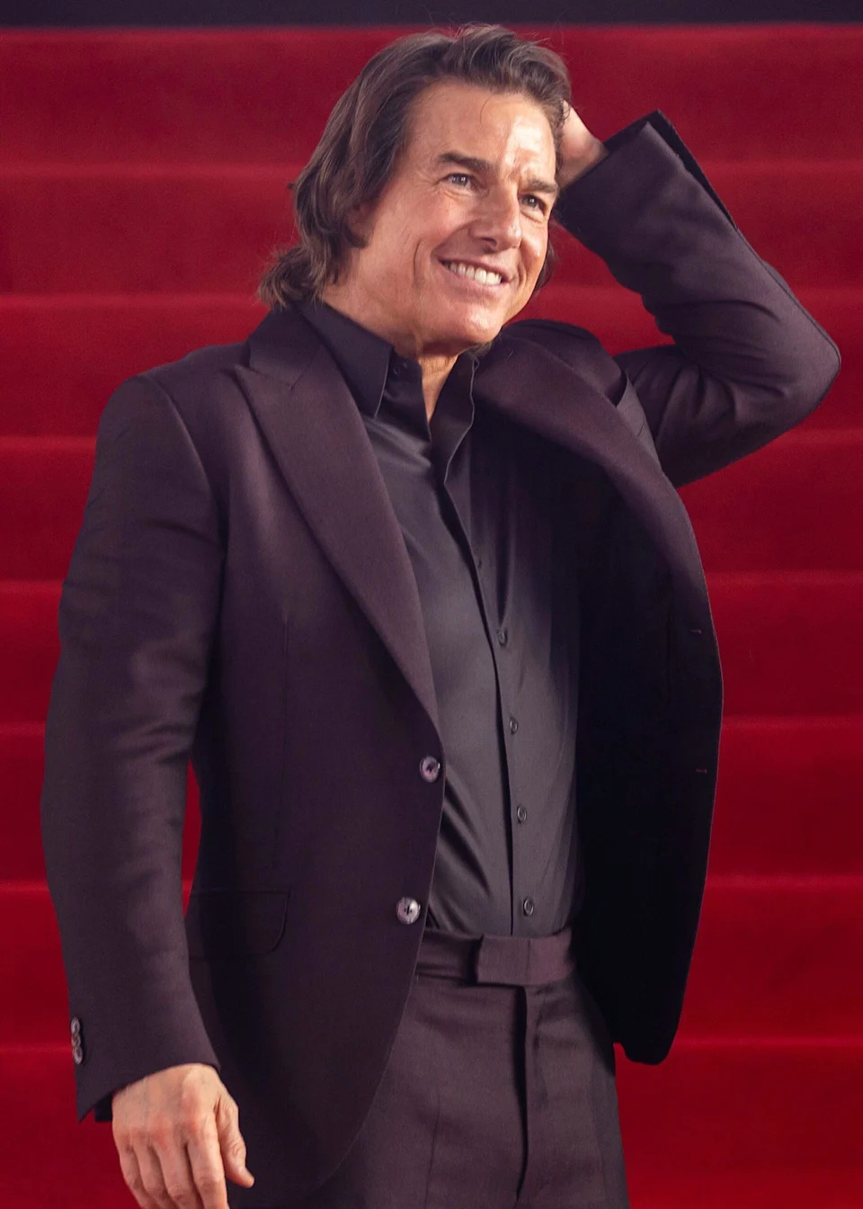 Tom Cruise at the 'Mission Impossible: The Final Reckoning' Mexico Premiere