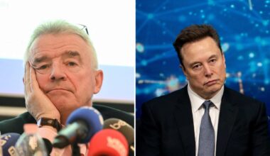 Elon Musk Is Really Mad That Ryanair's CEO Doesn't Want Starlink on His Planes
