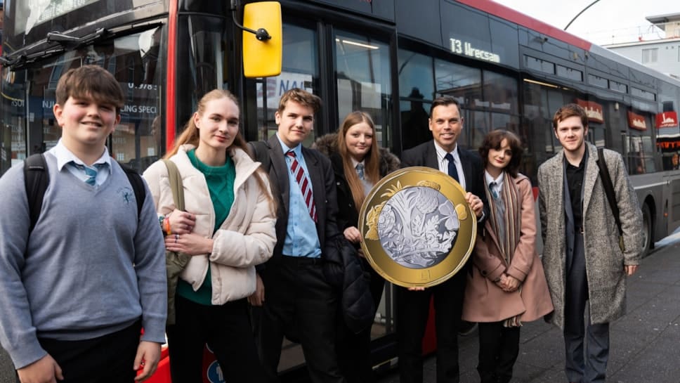 Over two million £1 bus journeys taken by young people across Wales