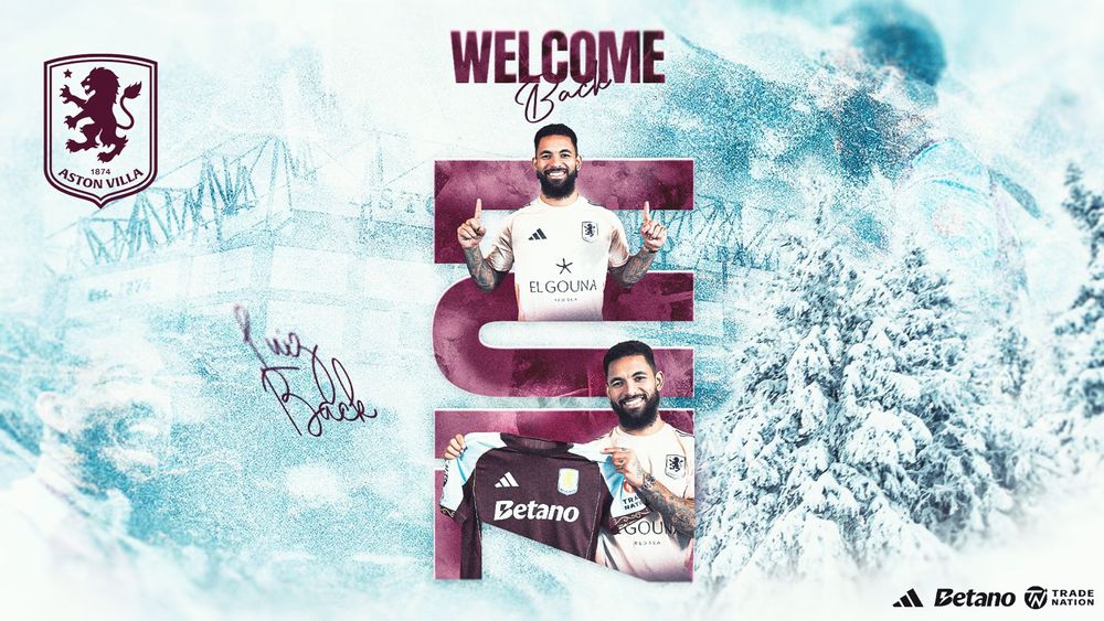 Douglas Luiz squad number confirmed - Aston Villa