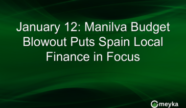 January 12: Manilva Budget Blowout Puts Spain Local Finance in Focus