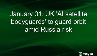 January 01: UK 'AI satellite bodyguards' to guard orbit amid Russia risk