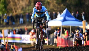 Eli Iserbyt during the 2025 Cyclo-cross World Championships