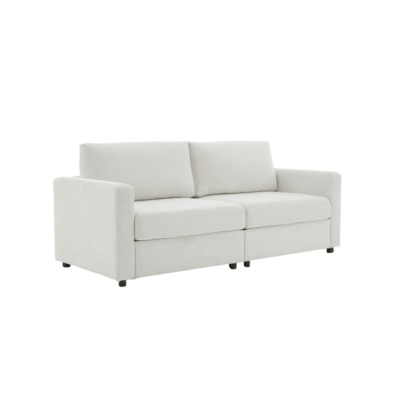 Wade Logan&reg; Wauseon 79.6" Upholstered Sofa Chenille Modern Couch | Wayfair
