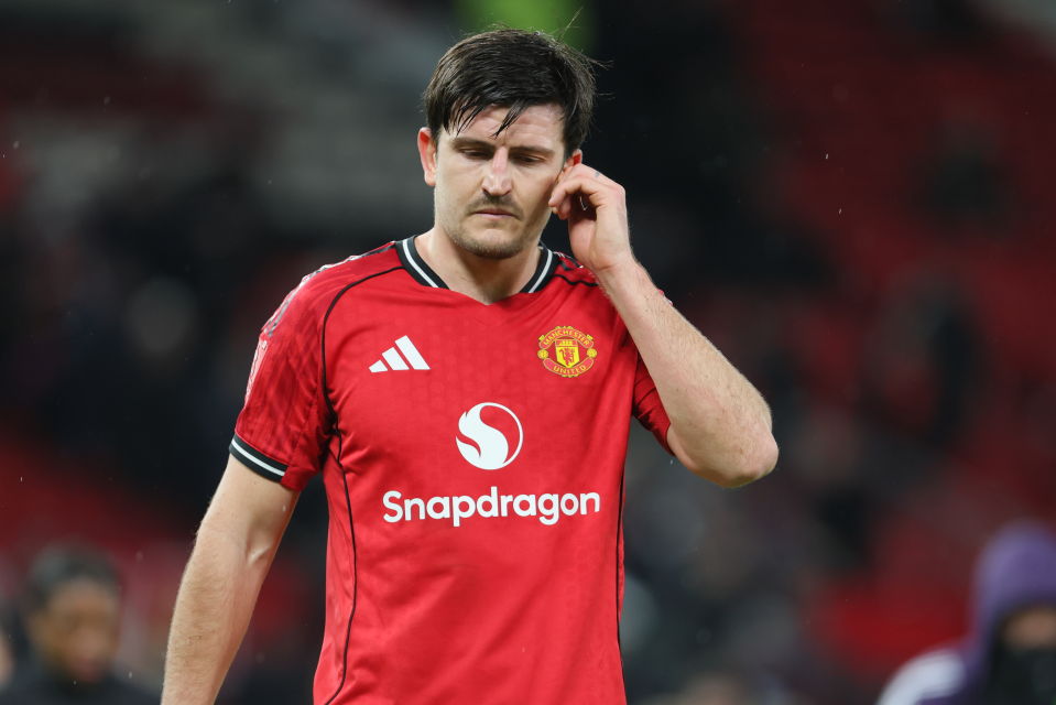 Manchester United's Harry Maguire