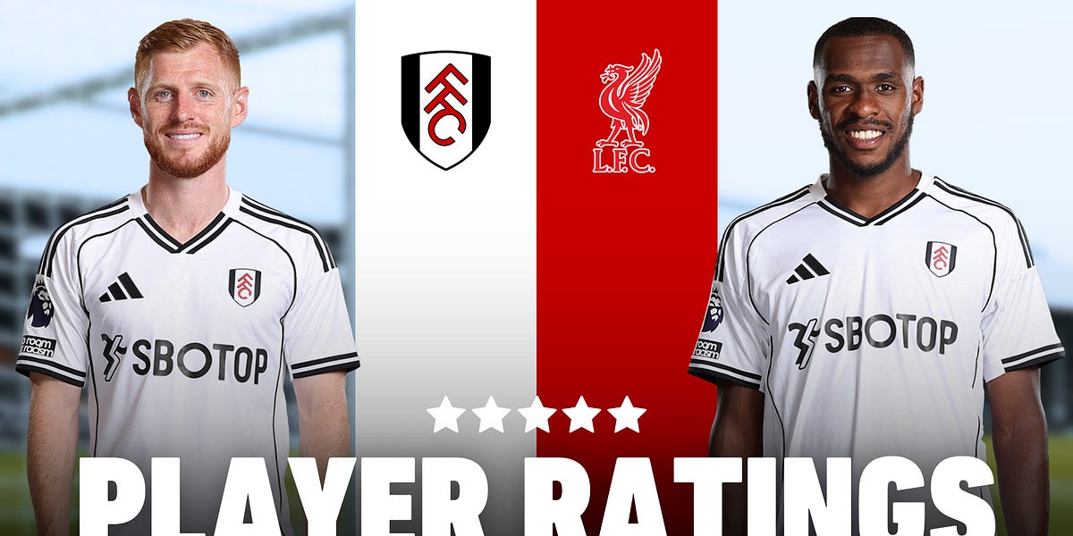 Player Ratings: Fulham 2-2 Liverpool