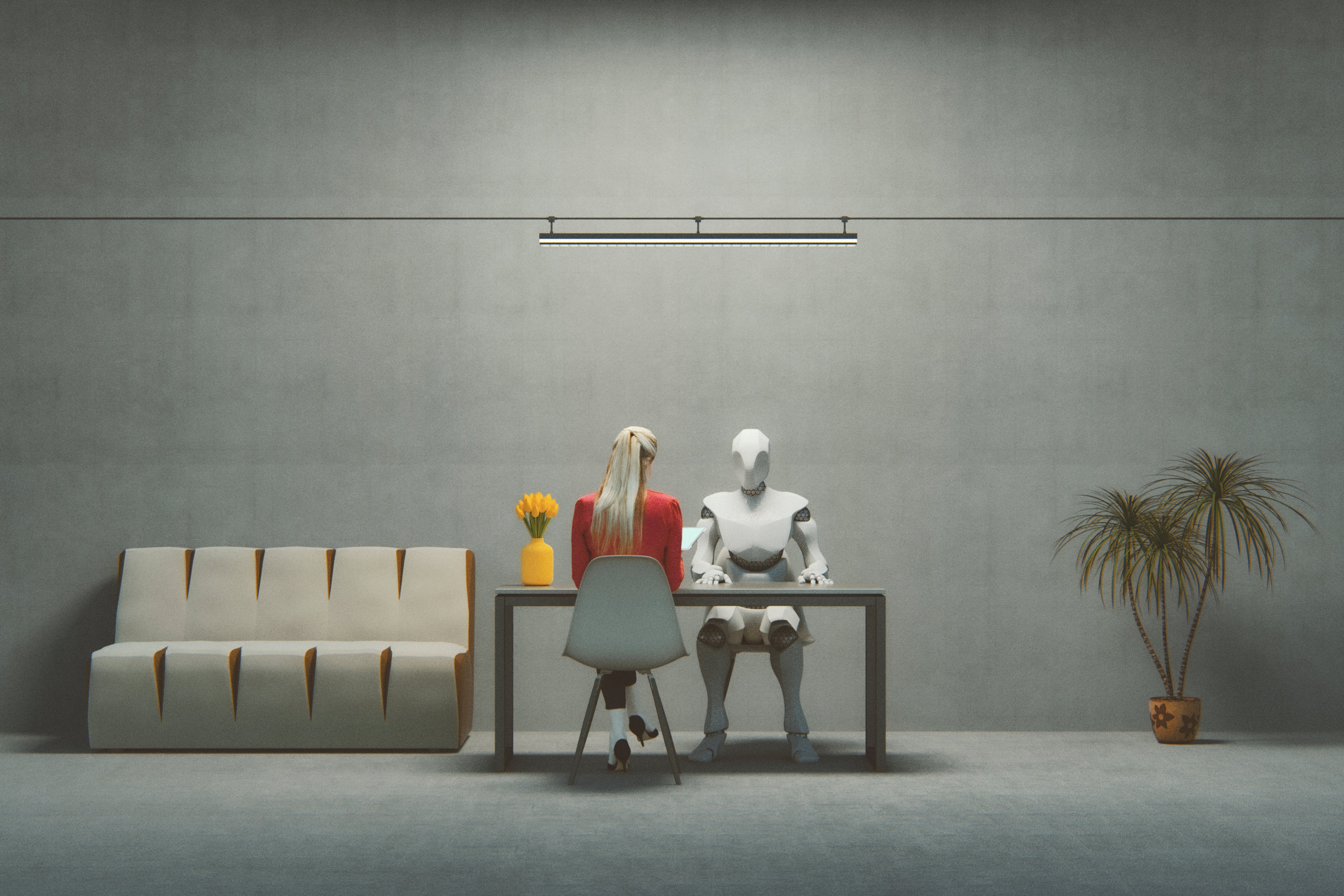 AI is increasingly being used to conduct job interviews
