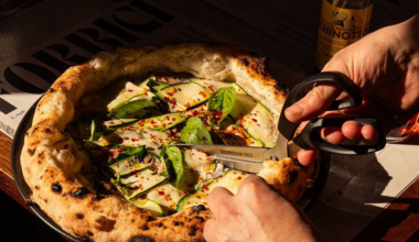 Play Rock, Paper, Scissors to cut your bill in half at Forbici