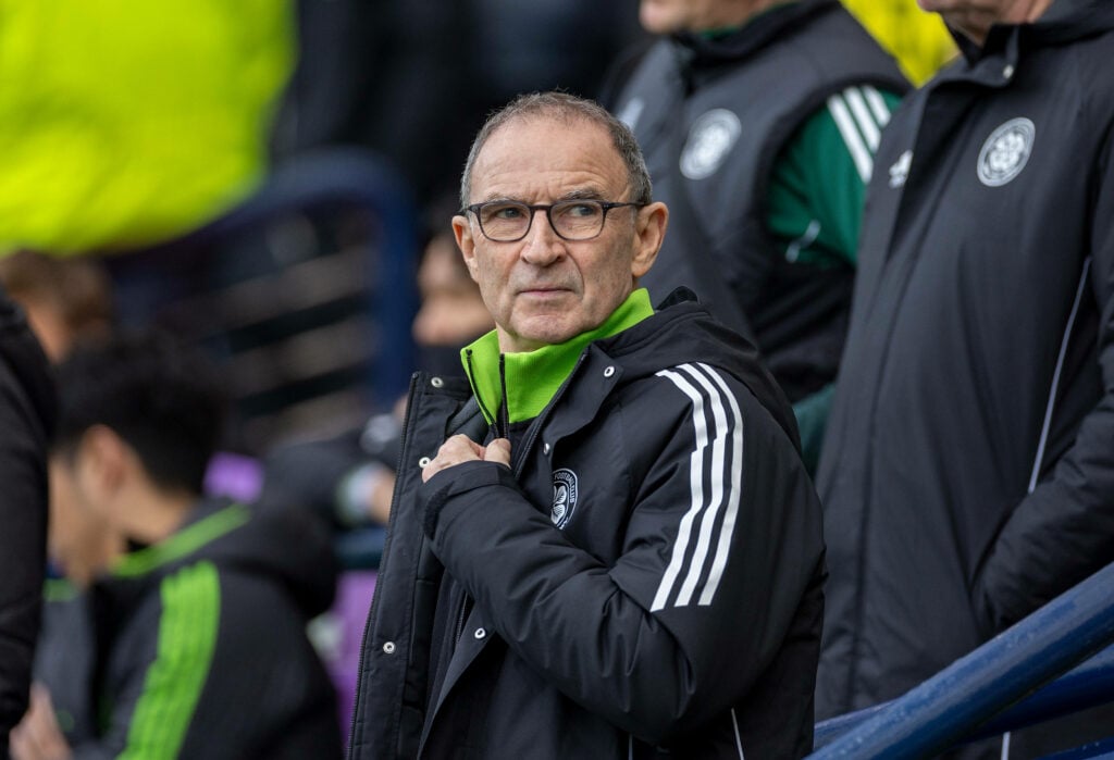 Martin O'Neill looking focused as Celtic manager