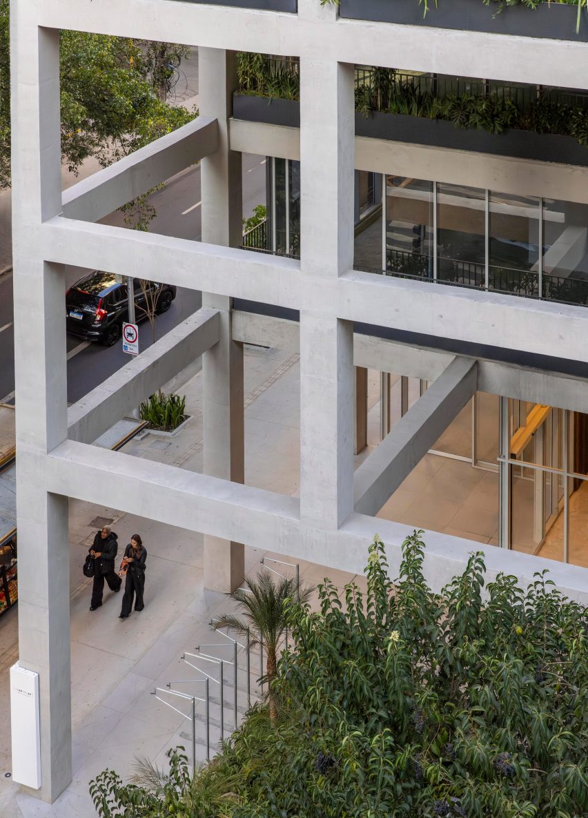 Triptyque building in Brazil