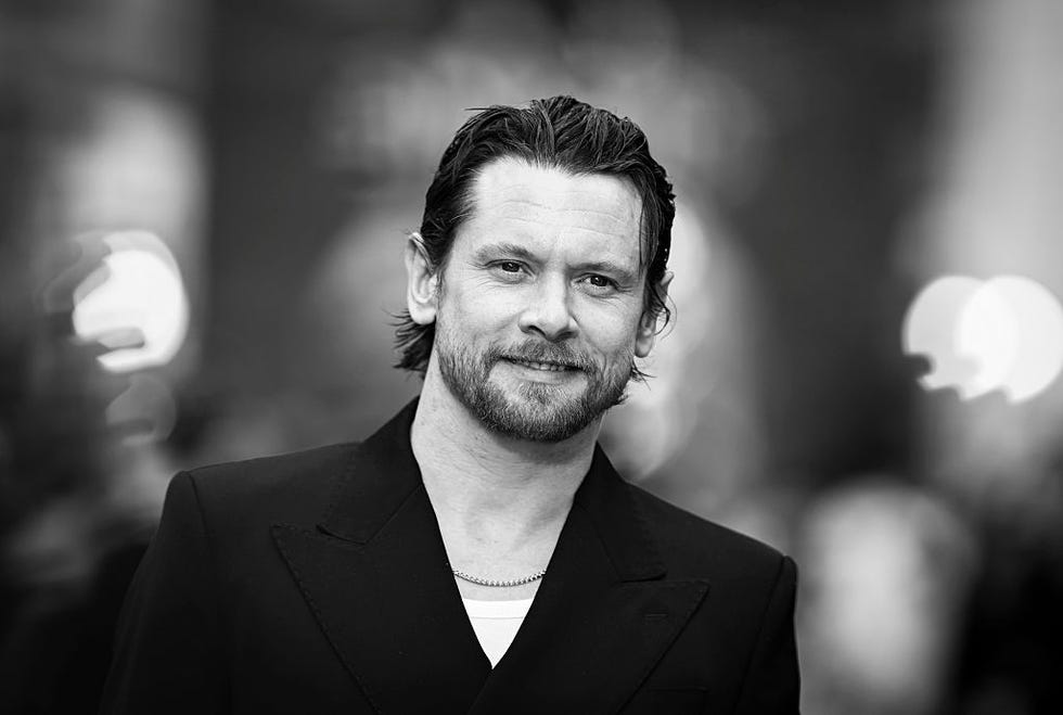 london, england april 14: (editors note: image has been converted to black and white) jack oconnell attends the sinners european premiere at the cineworld leicester square on april 14, 2025 in london, england. (photo by gareth cattermole/getty images)