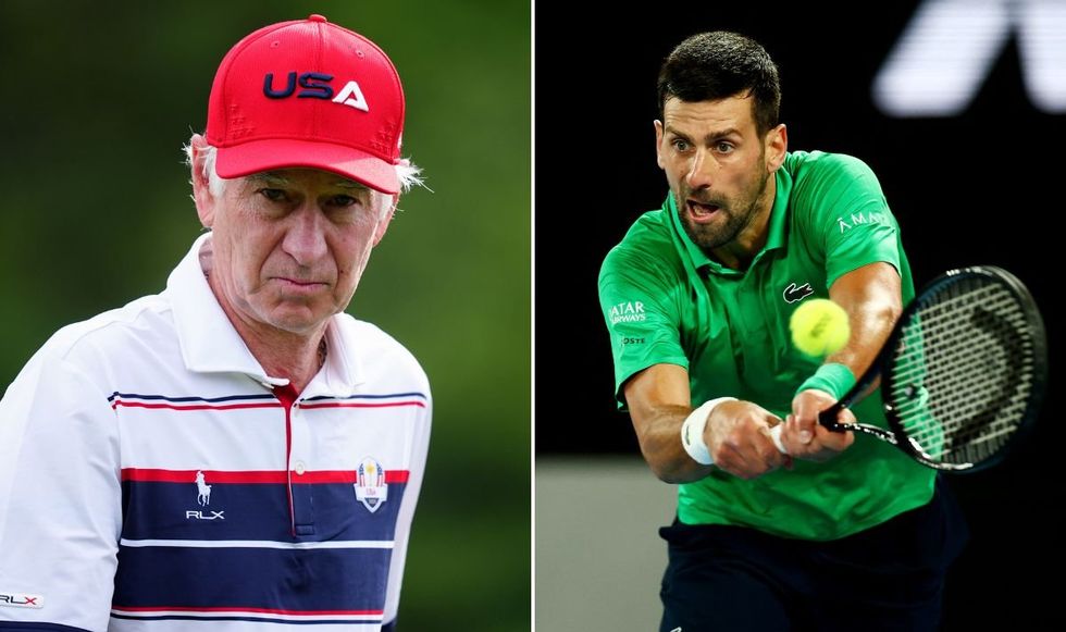 John McEnroe expressed doubt over whether Novak Djokovic could battle it out with the young guns