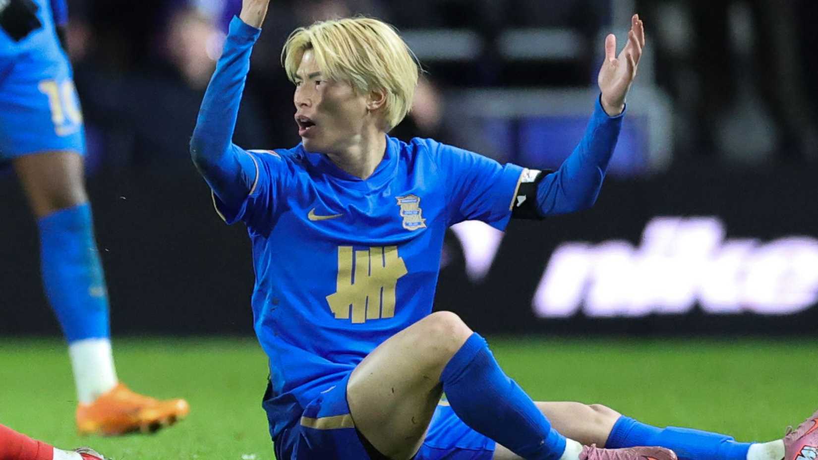 Kyogo Furuhashi for Birmingham City vs Charlton Athletic