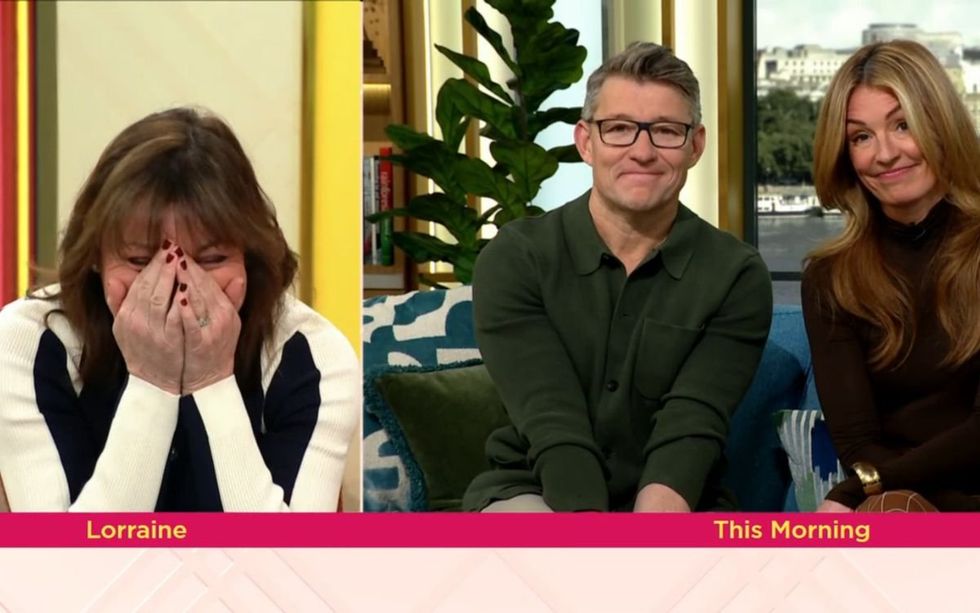 Lorraine Kelly, Ben Shepherd and Cat Deeley