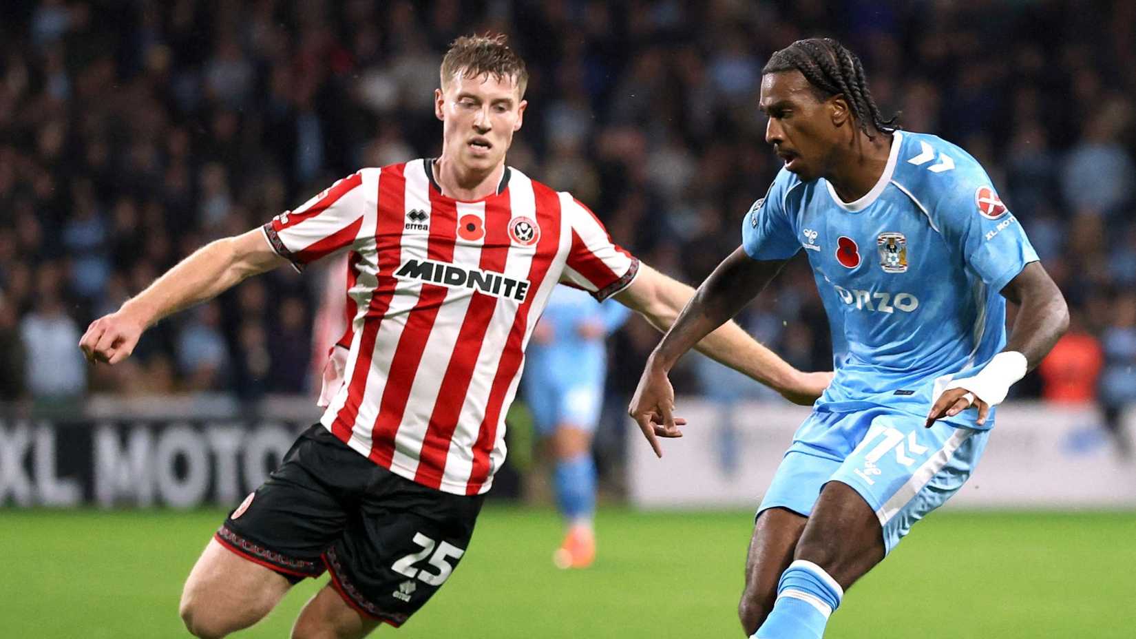 Mark McGuinness of Sheffield United
