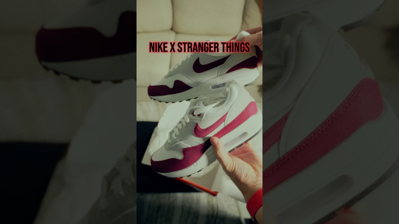 Nike x Stranger Things Collection Unboxing! Epic Hawkins Collab 🔦😳💯 - YouTube