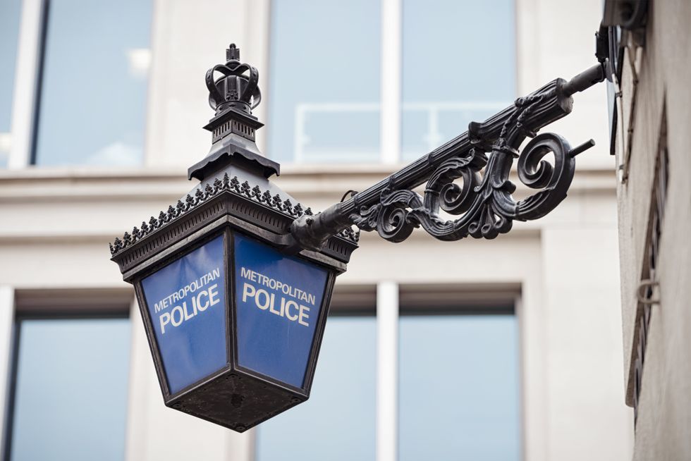 Metropolitan Police sign