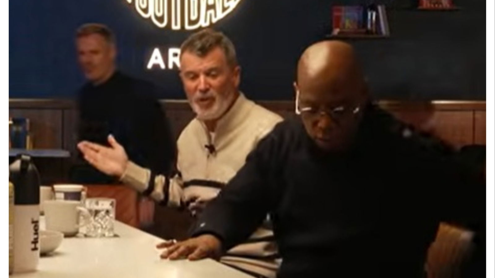 Ian Wright had enough of Roy Keane's golf rant (Overlap)