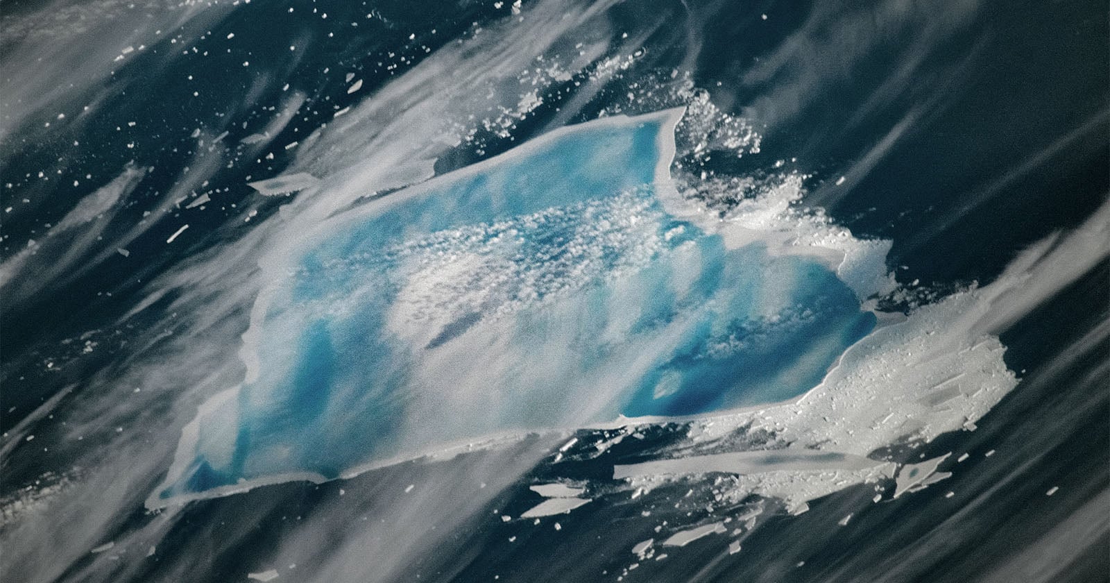 Astronaut Photographs Iceberg From Space Just 'Days or Weeks' Before it Disintegrates
