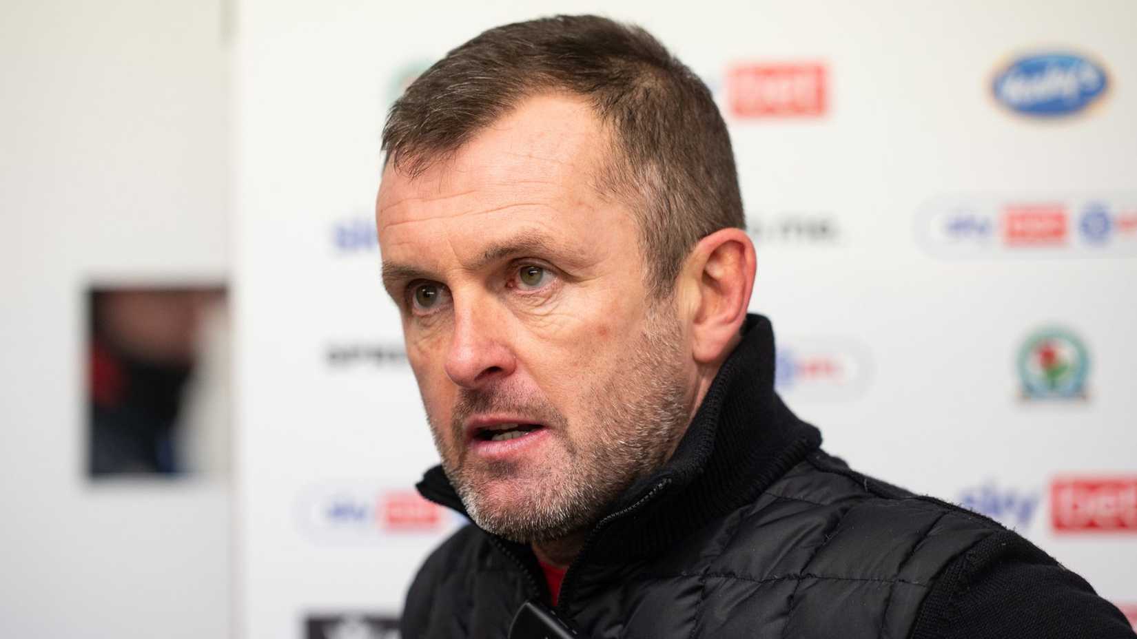 Nathan Jones of Charlton Athletic vs Blackburn Rovers