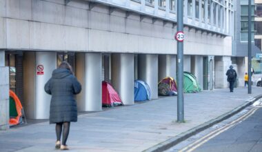 Homeless 'tent camp' to stay put in major Scots city after council reveals it's 'powerless'