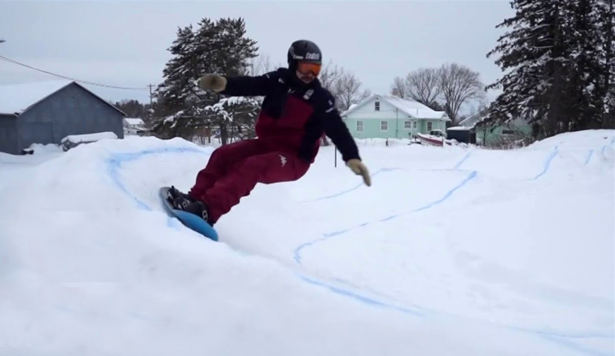 Team USA's Oldest Athlete Is a 44-Year-Old Snowboarder Who Trains on a Backyard Track