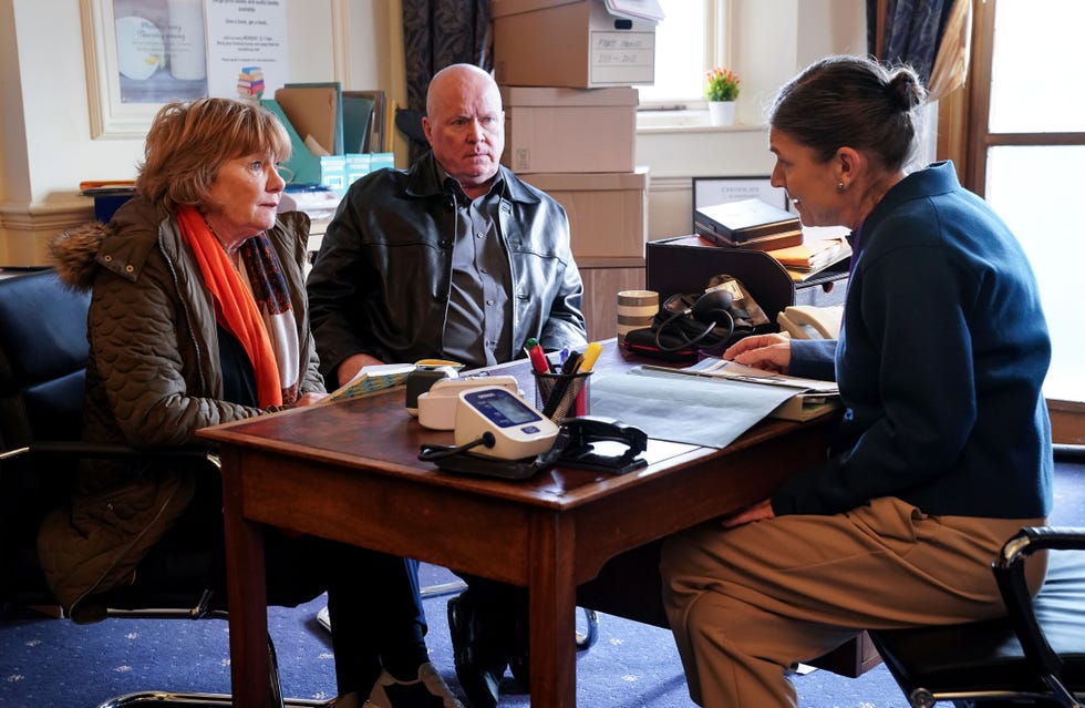 Julie Bates, Phil Mitchell, EastEnders julie bates, phil mitchell, eastenders