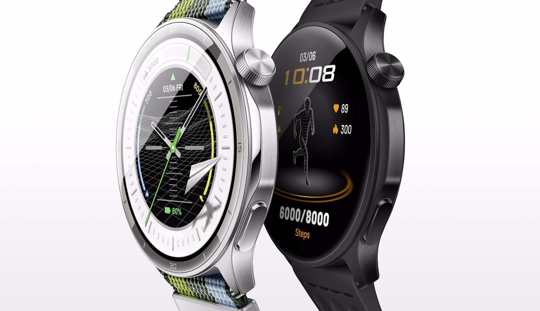 Oppo Watch S: Slim, well-equipped smartwatch with up to 3,000 cd/m² brightness and extensive sensor technology gets global launch