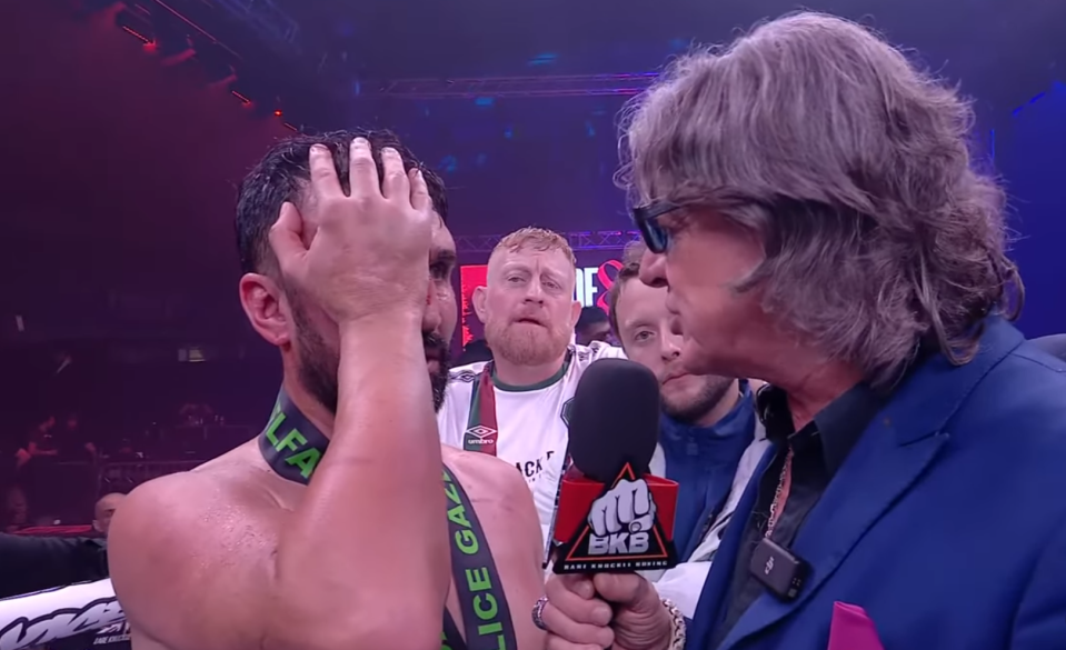 Malignaggi couldn't see out of his right eye after his last fight with Goodjohn